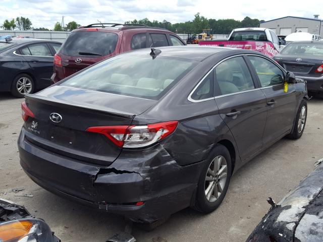 Photo 3 VIN: 5NPE24AF4HH474199 - HYUNDAI SONATA SE 