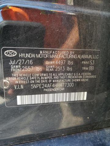 Photo 12 VIN: 5NPE24AF4HH477300 - HYUNDAI SONATA 