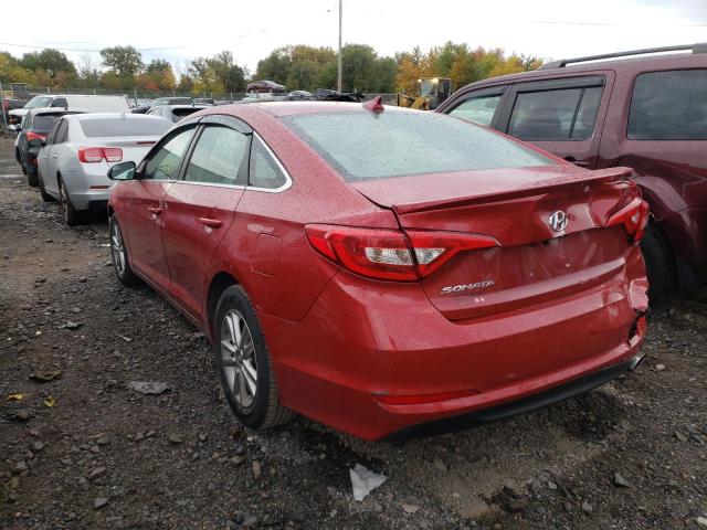 Photo 2 VIN: 5NPE24AF4HH491374 - HYUNDAI SONATA 