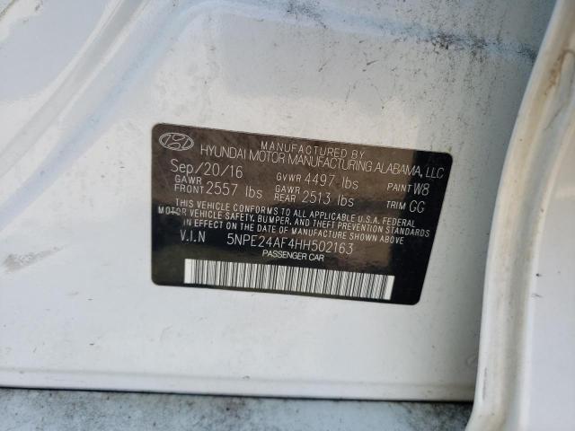 Photo 11 VIN: 5NPE24AF4HH502163 - HYUNDAI SONATA SE 