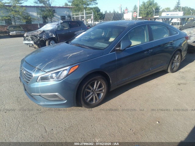 Photo 1 VIN: 5NPE24AF4HH512661 - HYUNDAI SONATA 