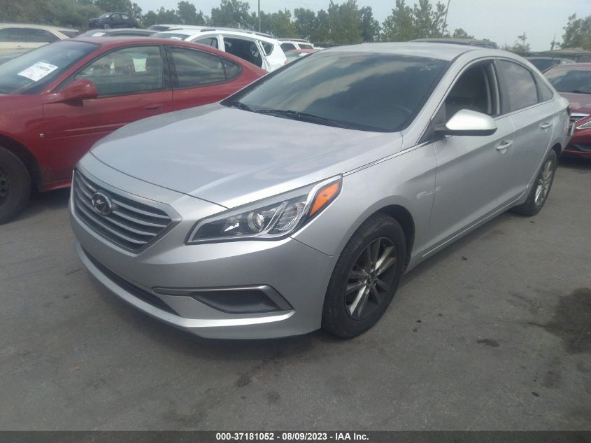 Photo 1 VIN: 5NPE24AF4HH513728 - HYUNDAI SONATA 