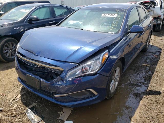 Photo 1 VIN: 5NPE24AF4HH518329 - HYUNDAI SONATA SE 