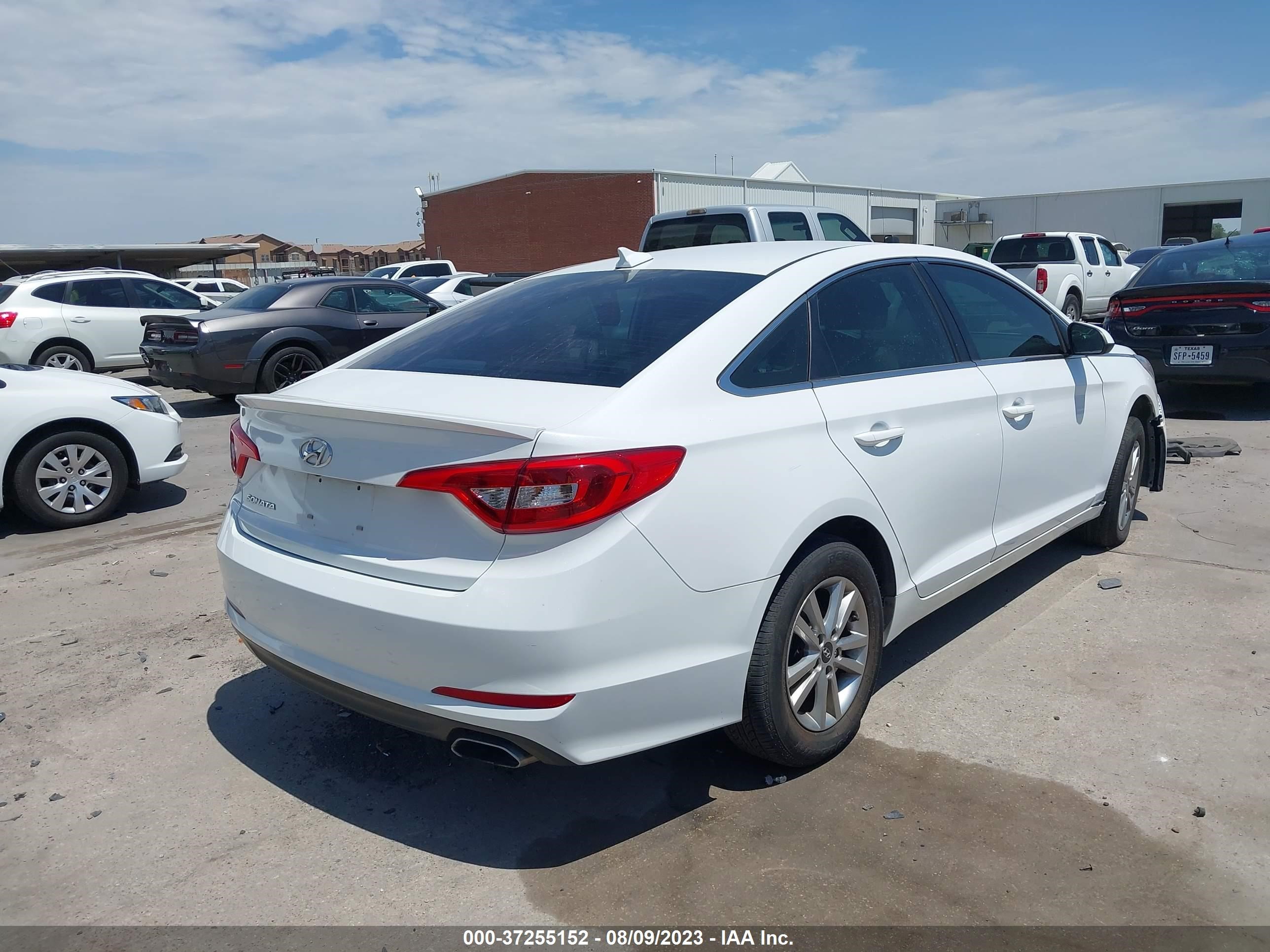 Photo 3 VIN: 5NPE24AF4HH536166 - HYUNDAI SONATA 