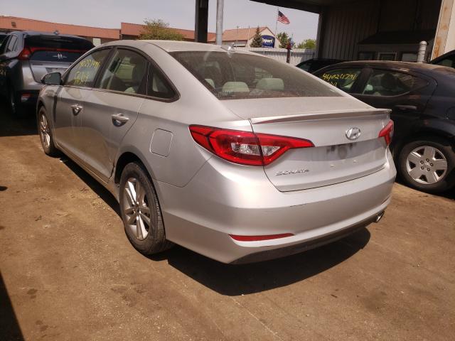 Photo 2 VIN: 5NPE24AF4HH541576 - HYUNDAI SONATA SE 