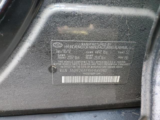 Photo 9 VIN: 5NPE24AF4HH544980 - HYUNDAI SONATA SE 