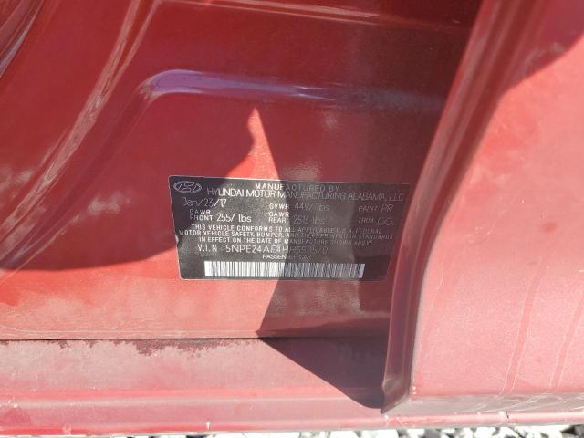 Photo 11 VIN: 5NPE24AF4HH550570 - HYUNDAI SONATA 