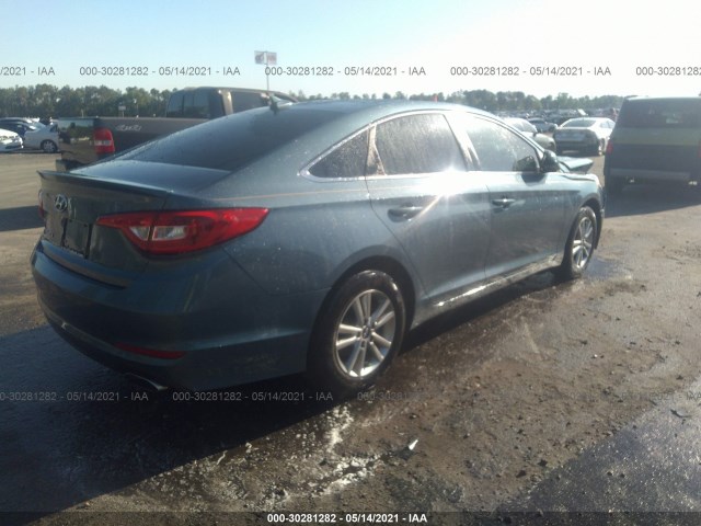 Photo 3 VIN: 5NPE24AF4HH555753 - HYUNDAI SONATA 