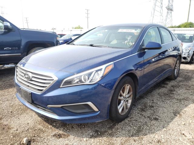 Photo 1 VIN: 5NPE24AF4HH558619 - HYUNDAI SONATA 