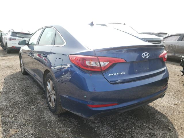 Photo 2 VIN: 5NPE24AF4HH558619 - HYUNDAI SONATA 