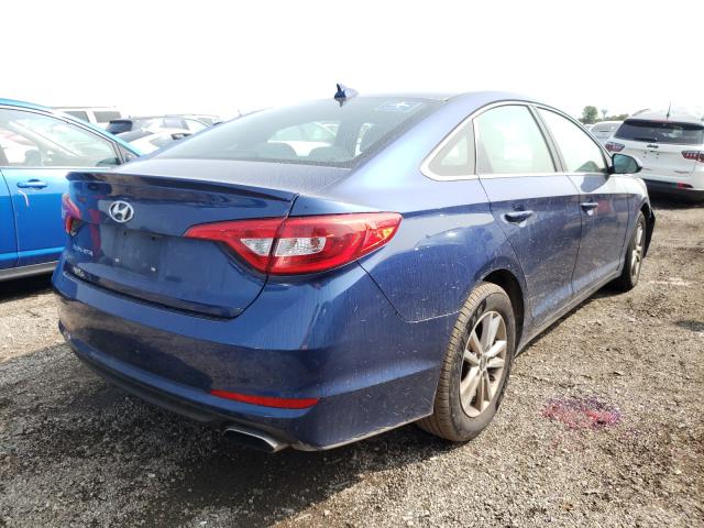 Photo 3 VIN: 5NPE24AF4HH558619 - HYUNDAI SONATA 