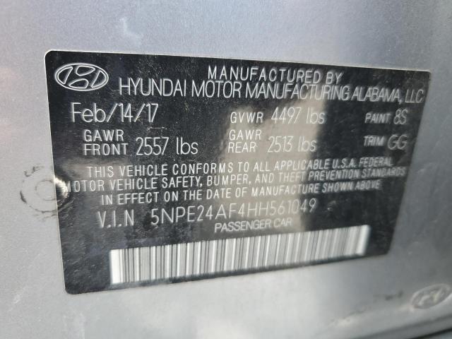 Photo 11 VIN: 5NPE24AF4HH561049 - HYUNDAI SONATA 