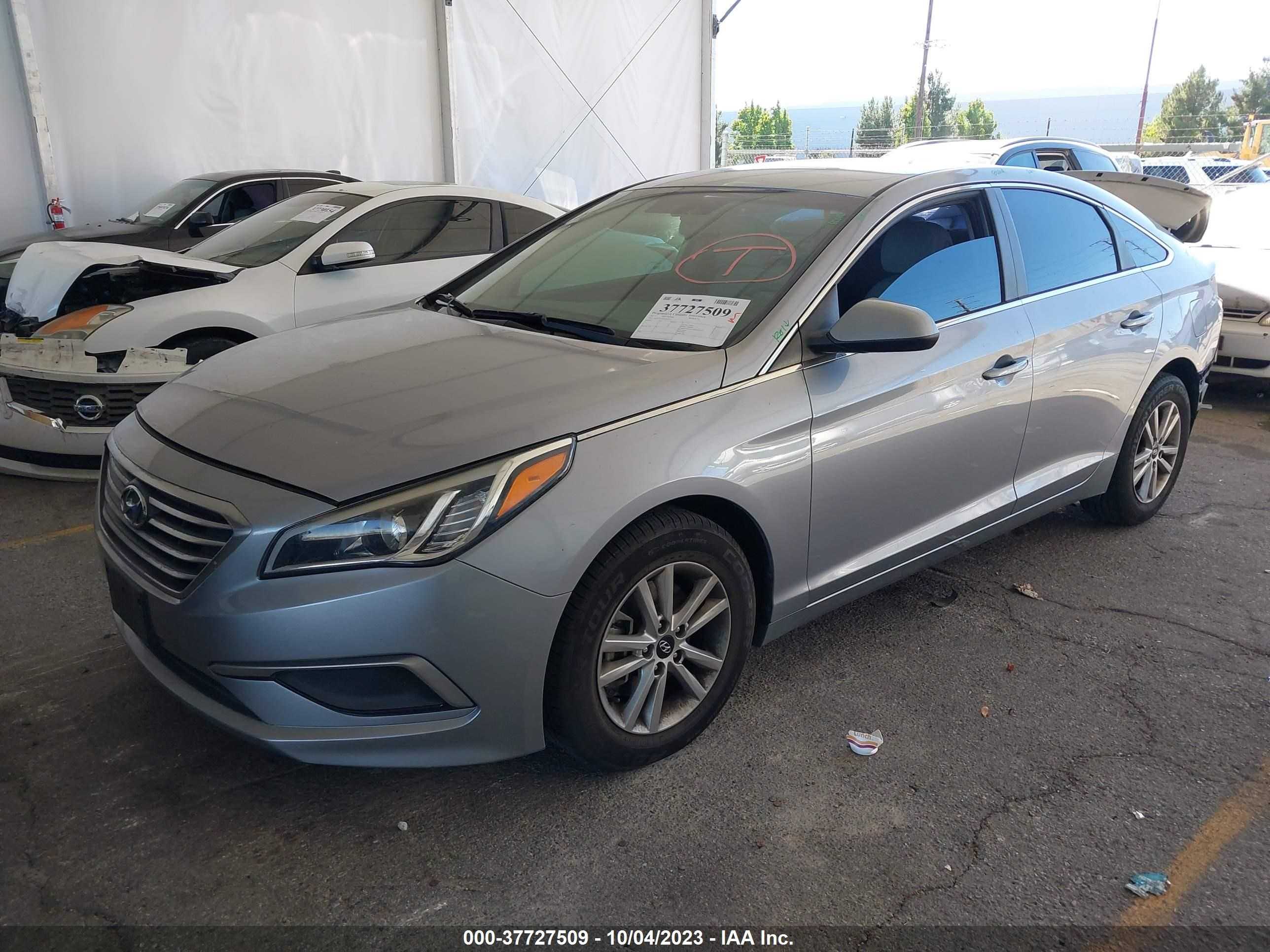 Photo 1 VIN: 5NPE24AF4HH562914 - HYUNDAI SONATA 