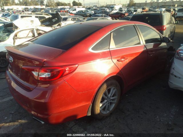 Photo 3 VIN: 5NPE24AF4HH563240 - HYUNDAI SONATA 