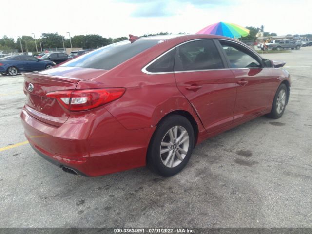 Photo 3 VIN: 5NPE24AF4HH567109 - HYUNDAI SONATA 