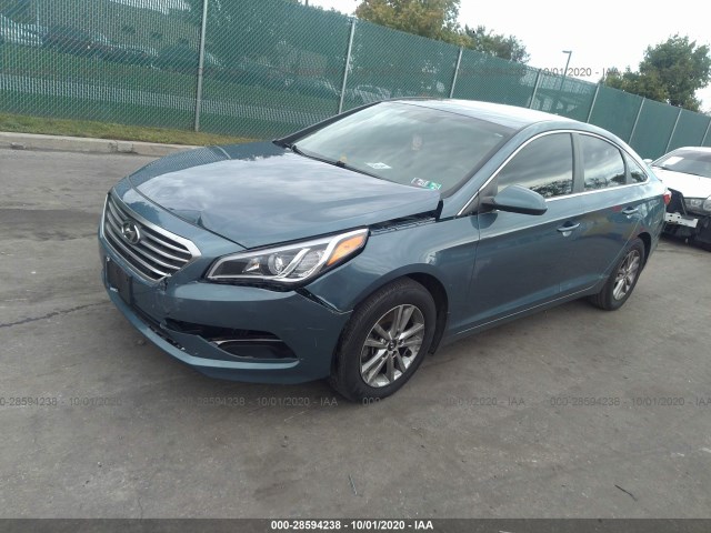 Photo 1 VIN: 5NPE24AF4HH574254 - HYUNDAI SONATA 