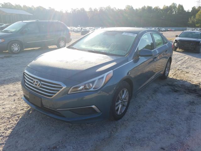 Photo 1 VIN: 5NPE24AF4HH580278 - HYUNDAI SONATA SE 