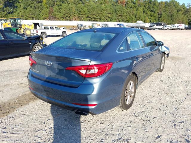 Photo 3 VIN: 5NPE24AF4HH580278 - HYUNDAI SONATA SE 