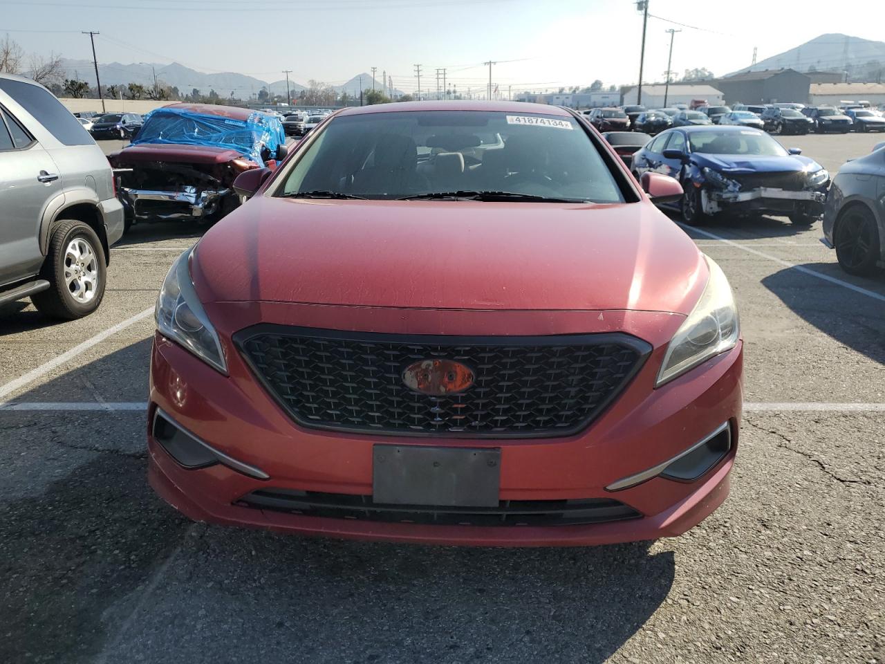 Photo 4 VIN: 5NPE24AF4HH580717 - HYUNDAI SONATA 