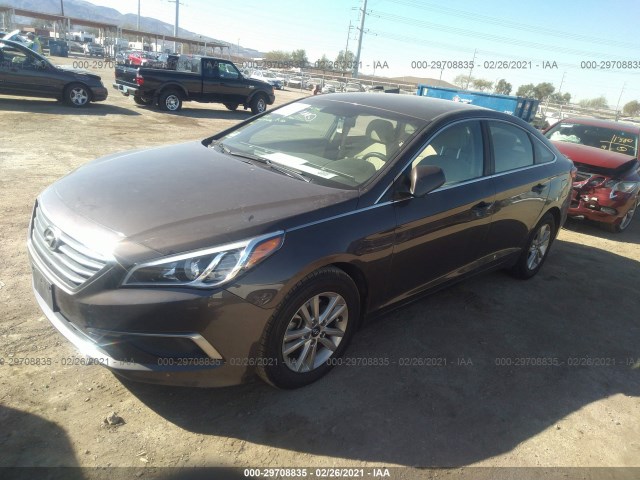 Photo 1 VIN: 5NPE24AF4HH582421 - HYUNDAI SONATA 