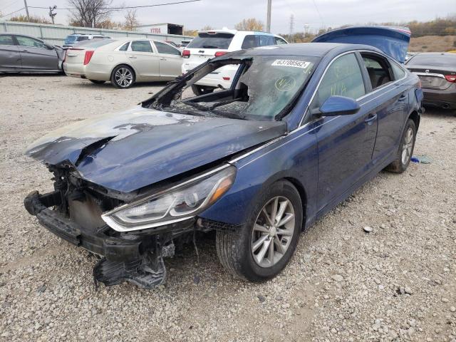 Photo 1 VIN: 5NPE24AF4JH620896 - HYUNDAI SONATA SE 