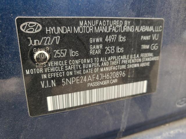 Photo 9 VIN: 5NPE24AF4JH620896 - HYUNDAI SONATA SE 