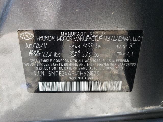 Photo 12 VIN: 5NPE24AF4JH621823 - HYUNDAI SONATA SE 