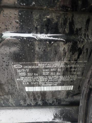 Photo 9 VIN: 5NPE24AF4JH626679 - HYUNDAI SONATA SE 