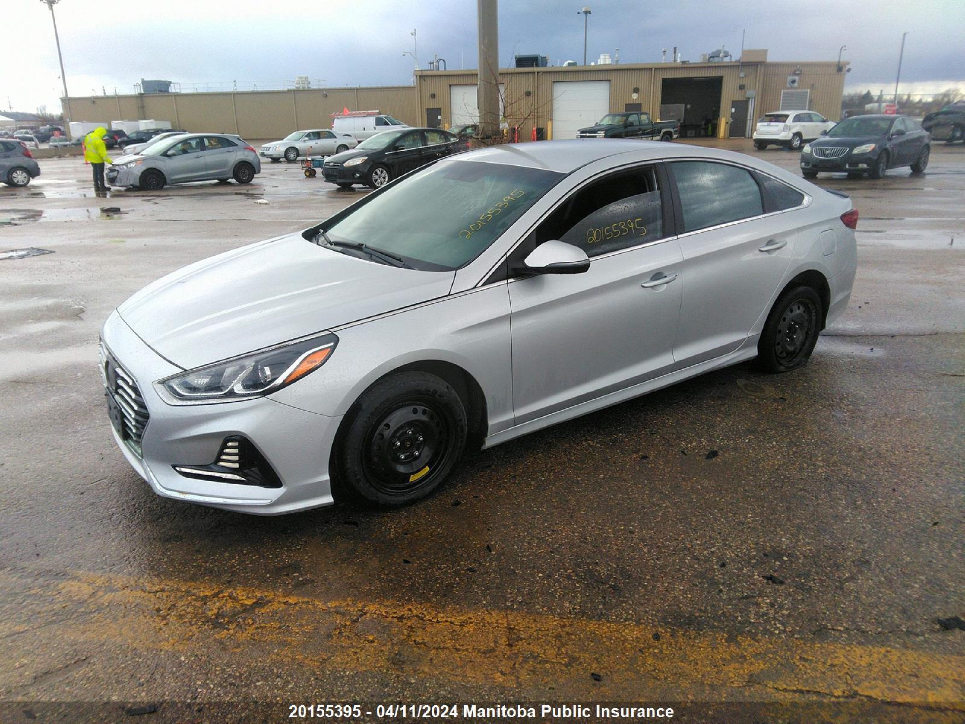 Photo 1 VIN: 5NPE24AF4JH663571 - HYUNDAI SONATA 