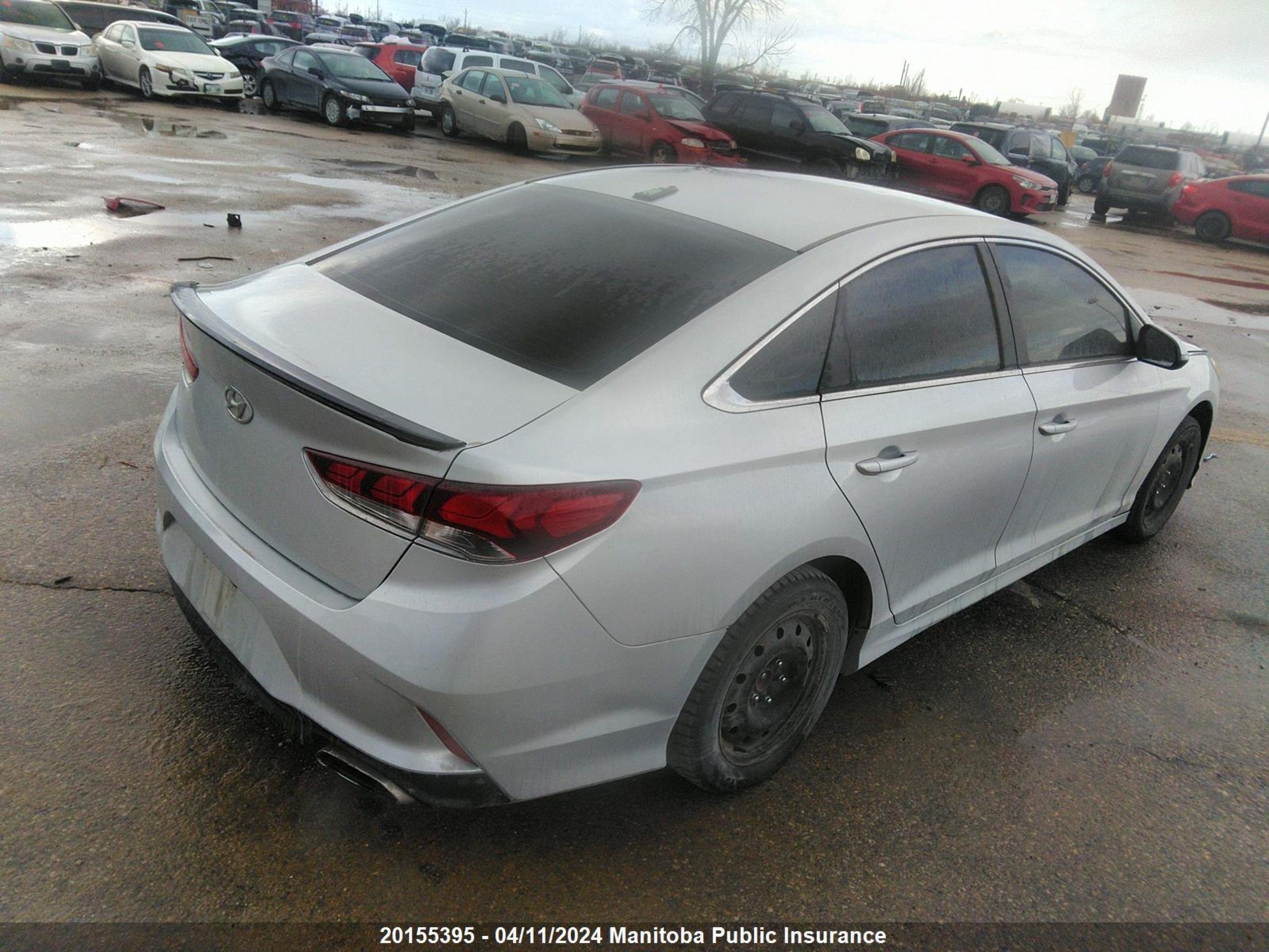 Photo 5 VIN: 5NPE24AF4JH663571 - HYUNDAI SONATA 