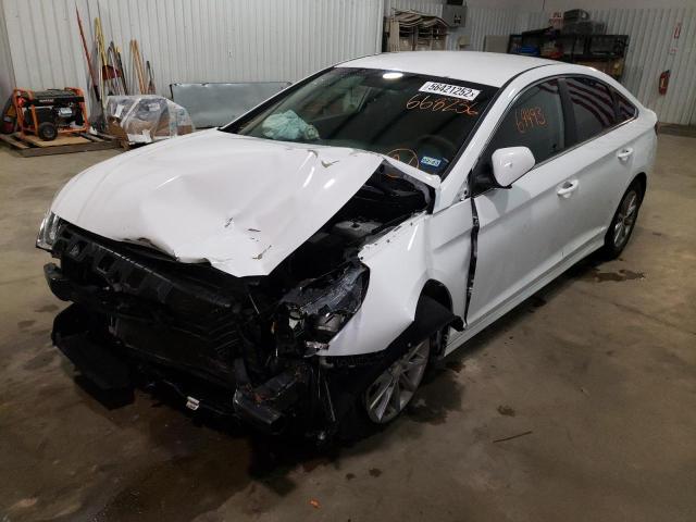 Photo 1 VIN: 5NPE24AF4JH668236 - HYUNDAI SONATA SE 