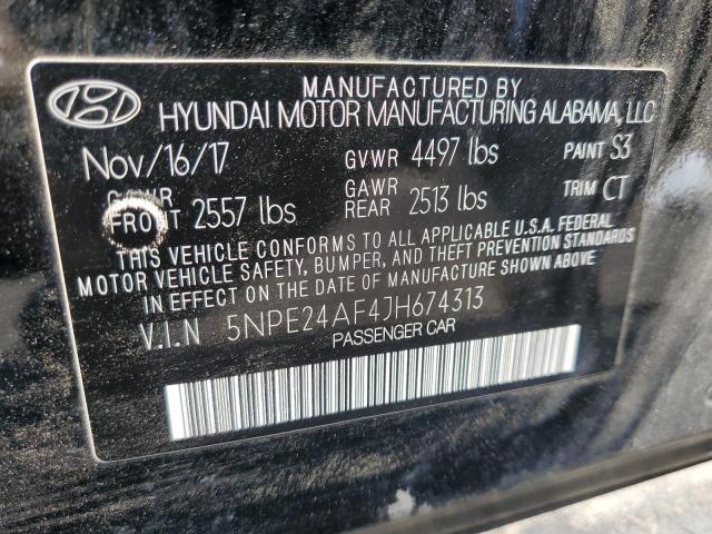 Photo 12 VIN: 5NPE24AF4JH674313 - HYUNDAI SONATA 