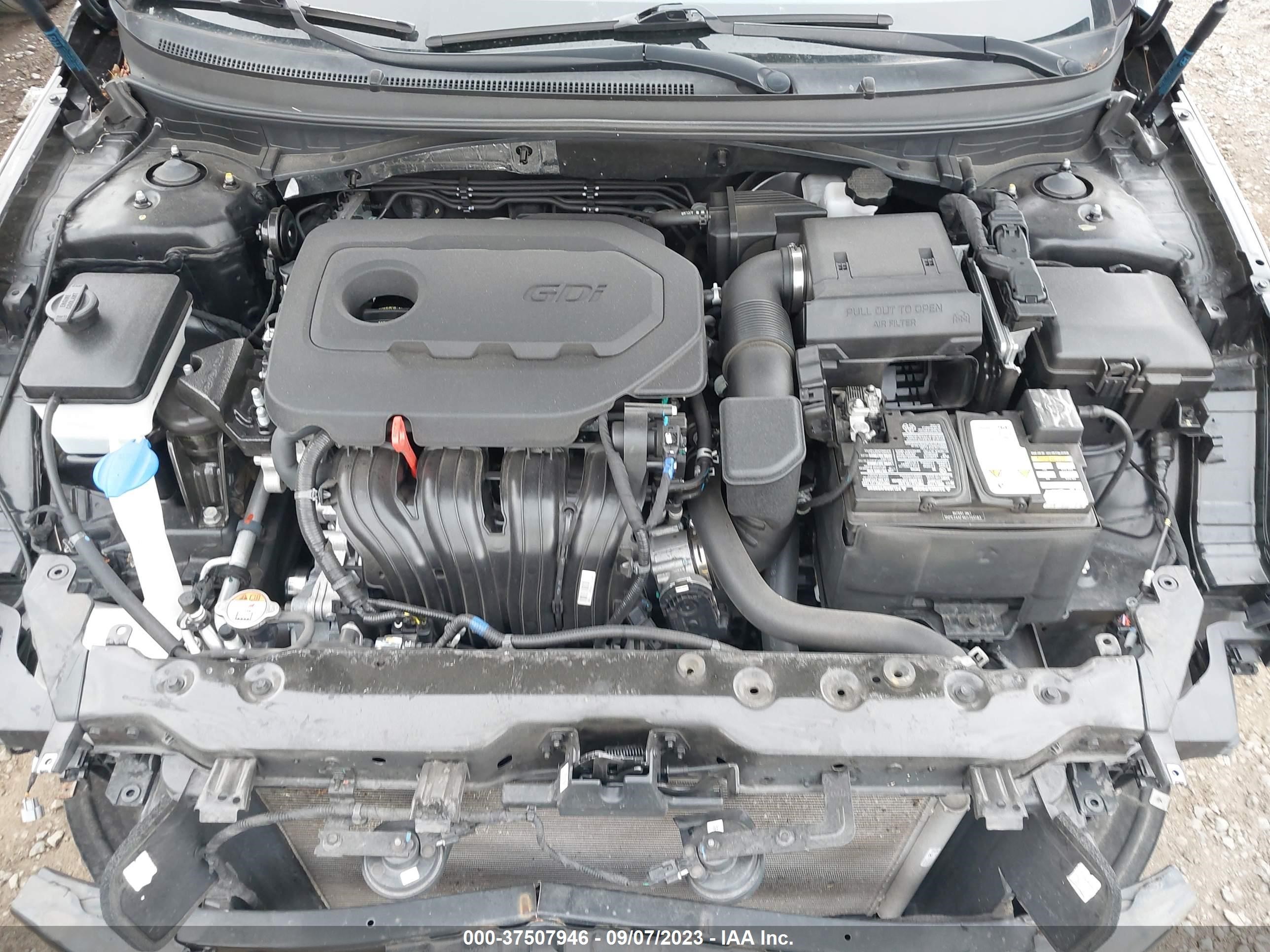 Photo 9 VIN: 5NPE24AF4KH755183 - HYUNDAI SONATA 