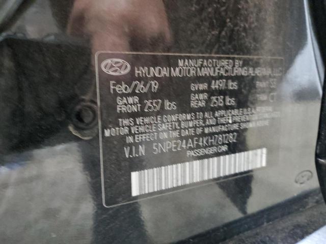 Photo 11 VIN: 5NPE24AF4KH781282 - HYUNDAI SONATA SE 