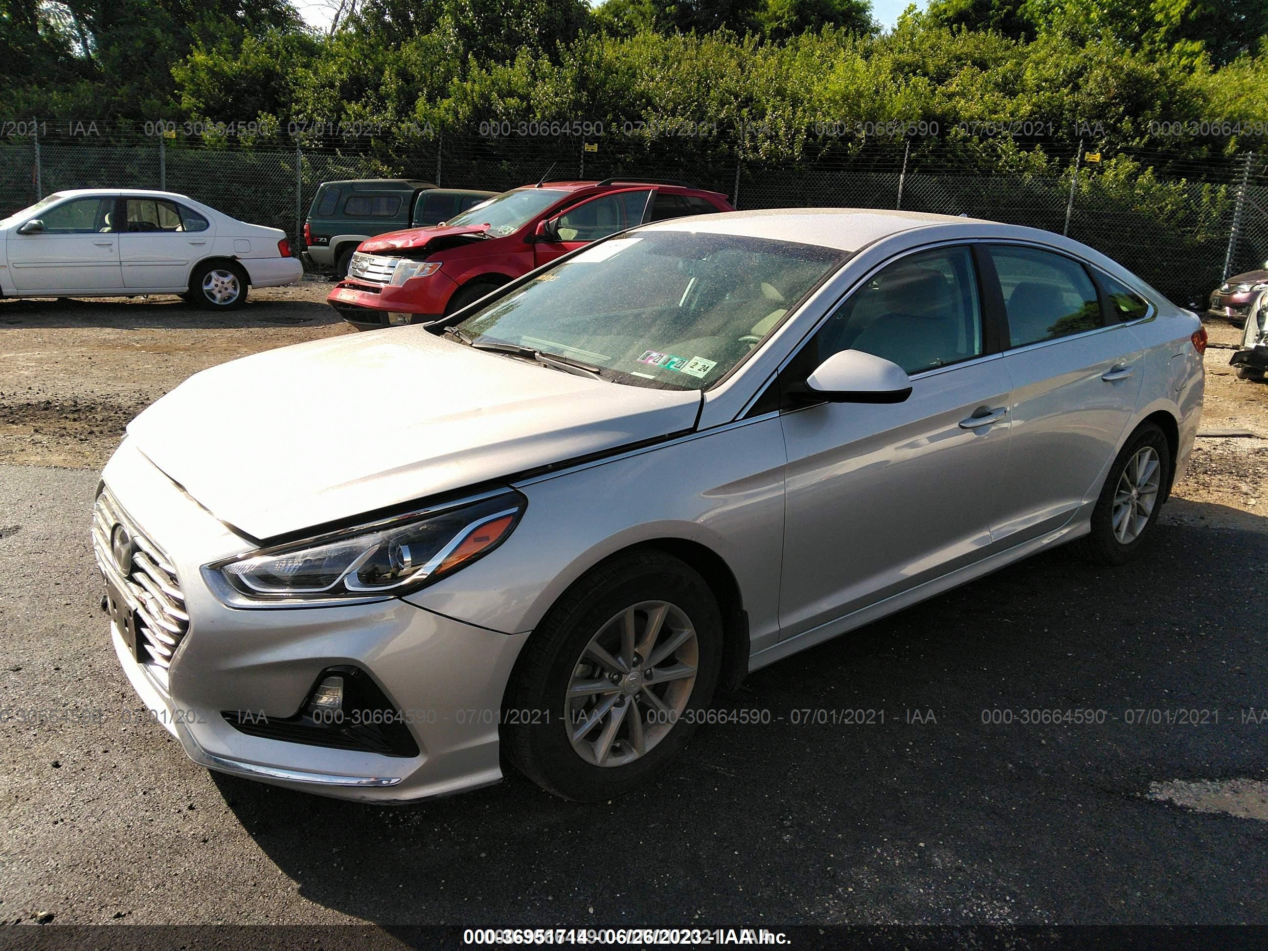 Photo 1 VIN: 5NPE24AF4KH795327 - HYUNDAI SONATA 