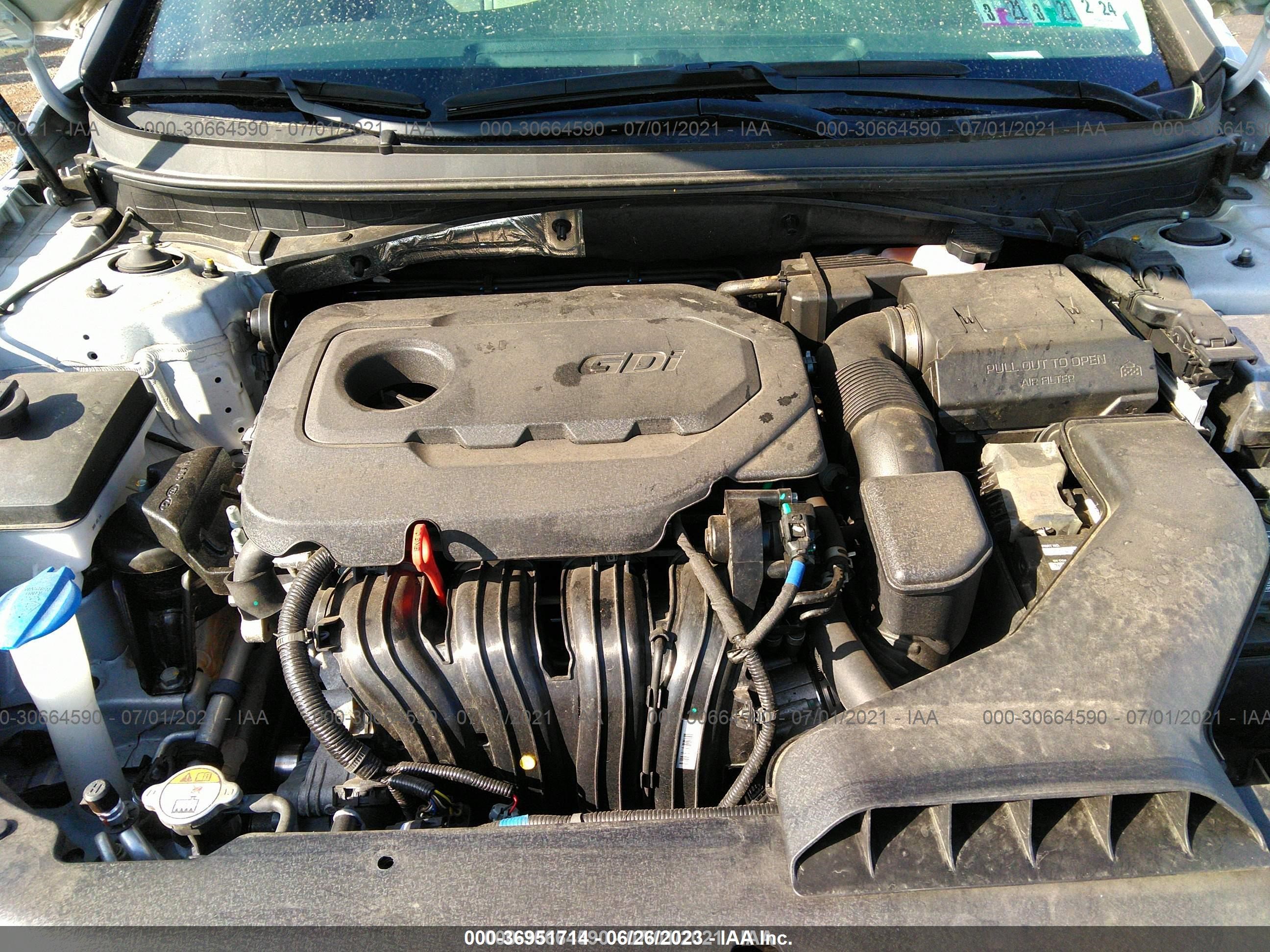 Photo 9 VIN: 5NPE24AF4KH795327 - HYUNDAI SONATA 