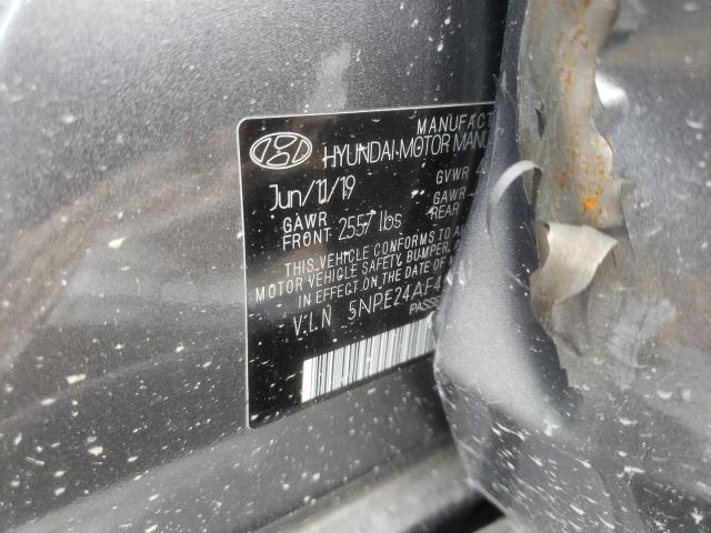 Photo 9 VIN: 5NPE24AF4KH804673 - HYUNDAI SONATA SE 