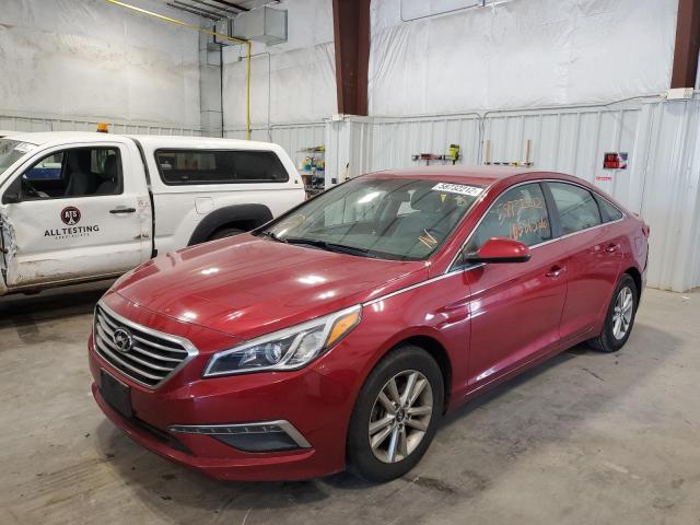 Photo 1 VIN: 5NPE24AF5FH001960 - HYUNDAI SONATA SE 