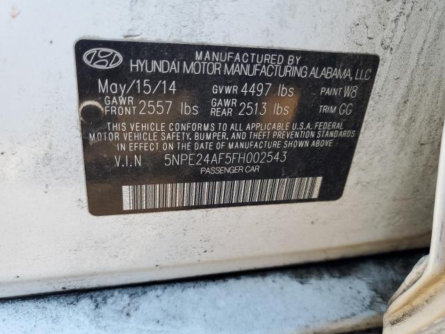 Photo 11 VIN: 5NPE24AF5FH002543 - HYUNDAI SONATA 