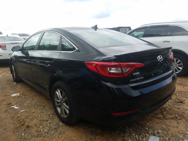 Photo 2 VIN: 5NPE24AF5FH002607 - HYUNDAI SONATA SE 