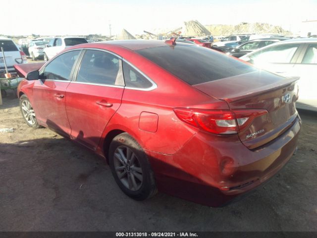 Photo 2 VIN: 5NPE24AF5FH017124 - HYUNDAI SONATA 