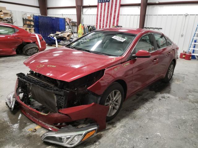 Photo 1 VIN: 5NPE24AF5FH070129 - HYUNDAI SONATA SE 