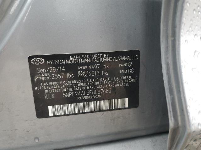 Photo 11 VIN: 5NPE24AF5FH097685 - HYUNDAI SONATA SE 