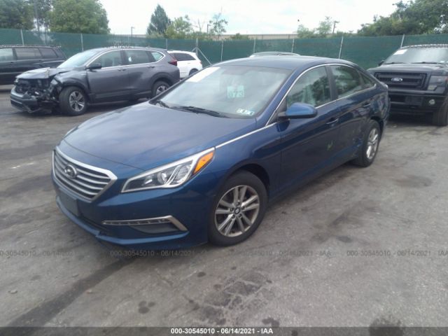 Photo 1 VIN: 5NPE24AF5FH109558 - HYUNDAI SONATA 