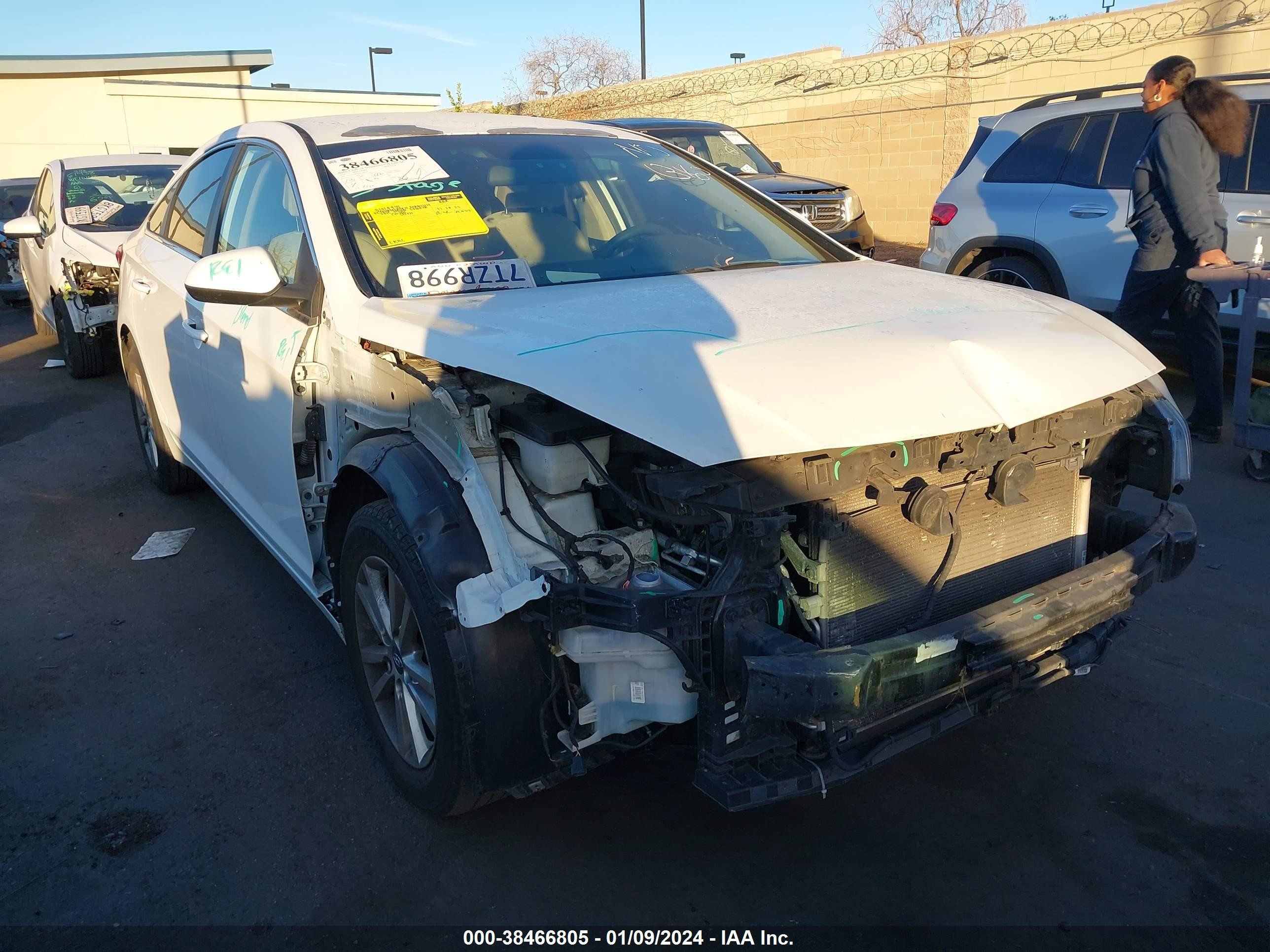 Photo 5 VIN: 5NPE24AF5FH122598 - HYUNDAI SONATA 