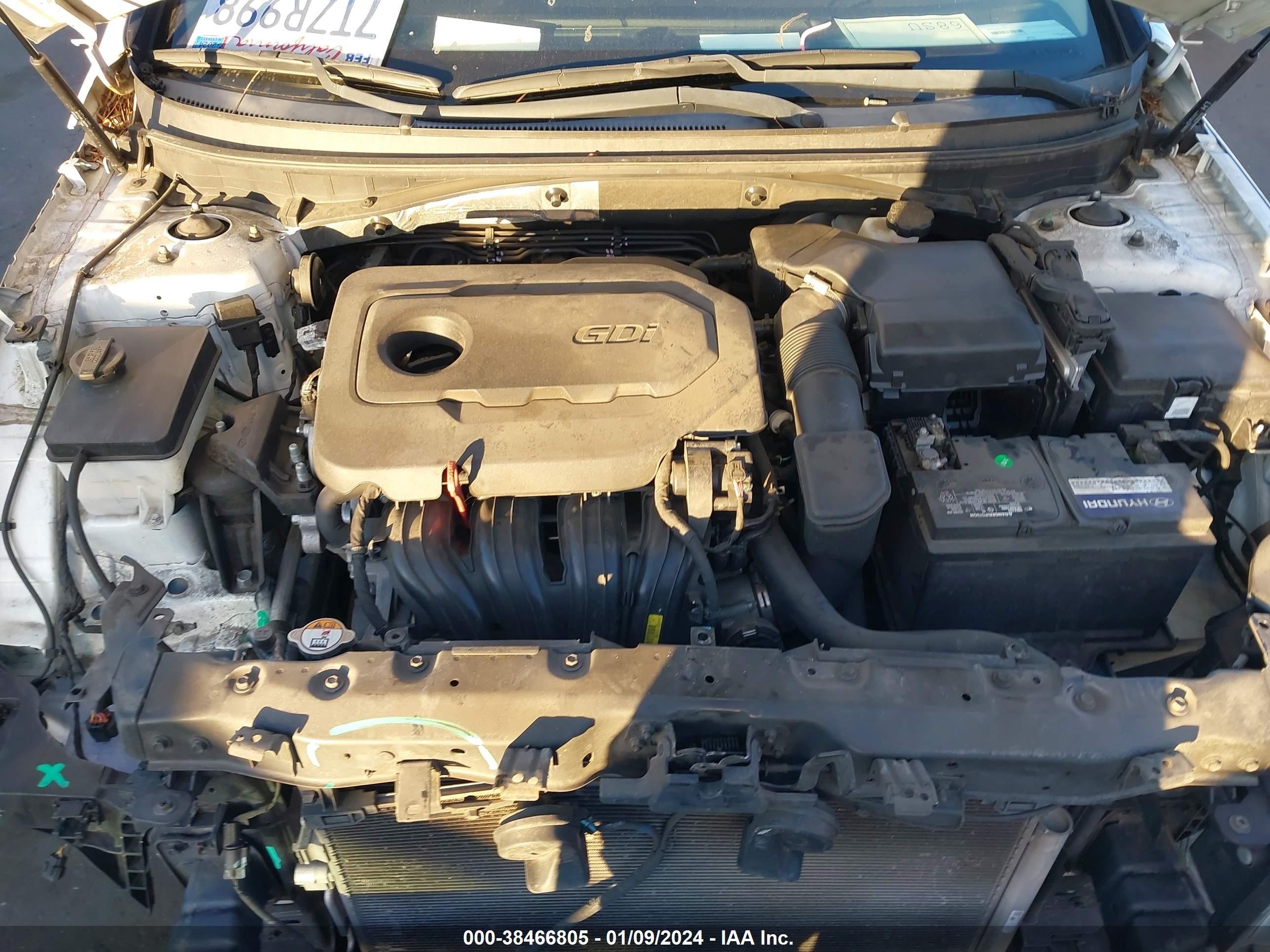 Photo 9 VIN: 5NPE24AF5FH122598 - HYUNDAI SONATA 