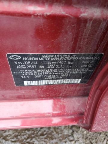 Photo 11 VIN: 5NPE24AF5FH128403 - HYUNDAI SONATA SE 