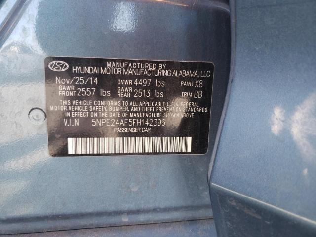 Photo 12 VIN: 5NPE24AF5FH142396 - HYUNDAI SONATA SE 