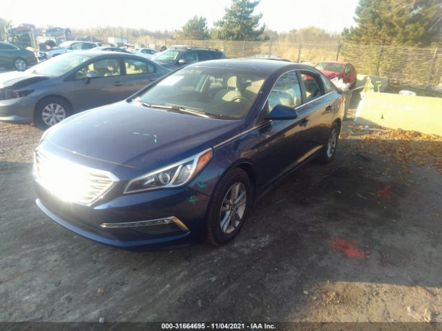 Photo 1 VIN: 5NPE24AF5FH143712 - HYUNDAI SONATA 