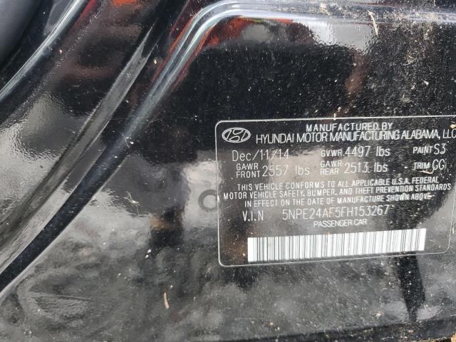 Photo 12 VIN: 5NPE24AF5FH153267 - HYUNDAI SONATA SE 